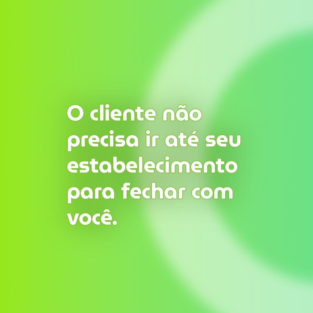 Publicação do Koontato.ai: O cliente não precisa ir até seu estabelecimento para fechar com você